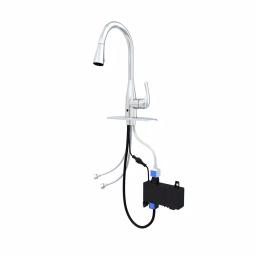 Flow Series Motion Activated Single-Handle Pull-Down Kitchen Faucet, Chrome (3-Pack) thumbnail 5