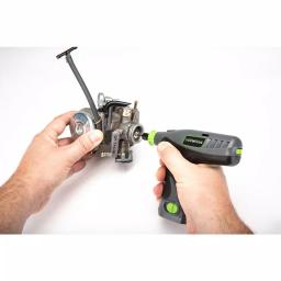 Genesis 8V Cordless Variable Speed Rotary Tool Kit with 65-Piece Accessory Set thumbnail 7
