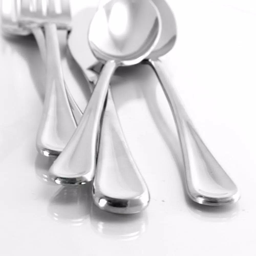 GIBSON elite York 20-Piece Stainless Steel Flatware Set, Service for 5