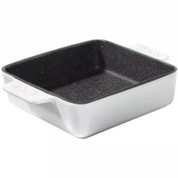 Starfrit The Rock by Starfrit 9-Inch Square Ceramic Nonstick Ovenware, White thumbnail 1