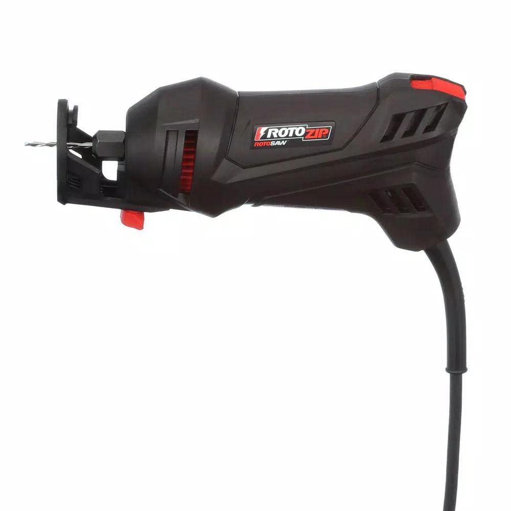 Rotozip RotoSaw 5.5 Amp Corded 1/4 in. Rotary Spiral Saw Tool Kit with 5 Accessories