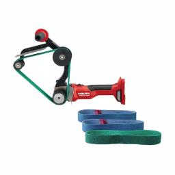 Hilti 22V Cordless Brushless Tube Belt Sander and Abrasive Kit thumbnail 1