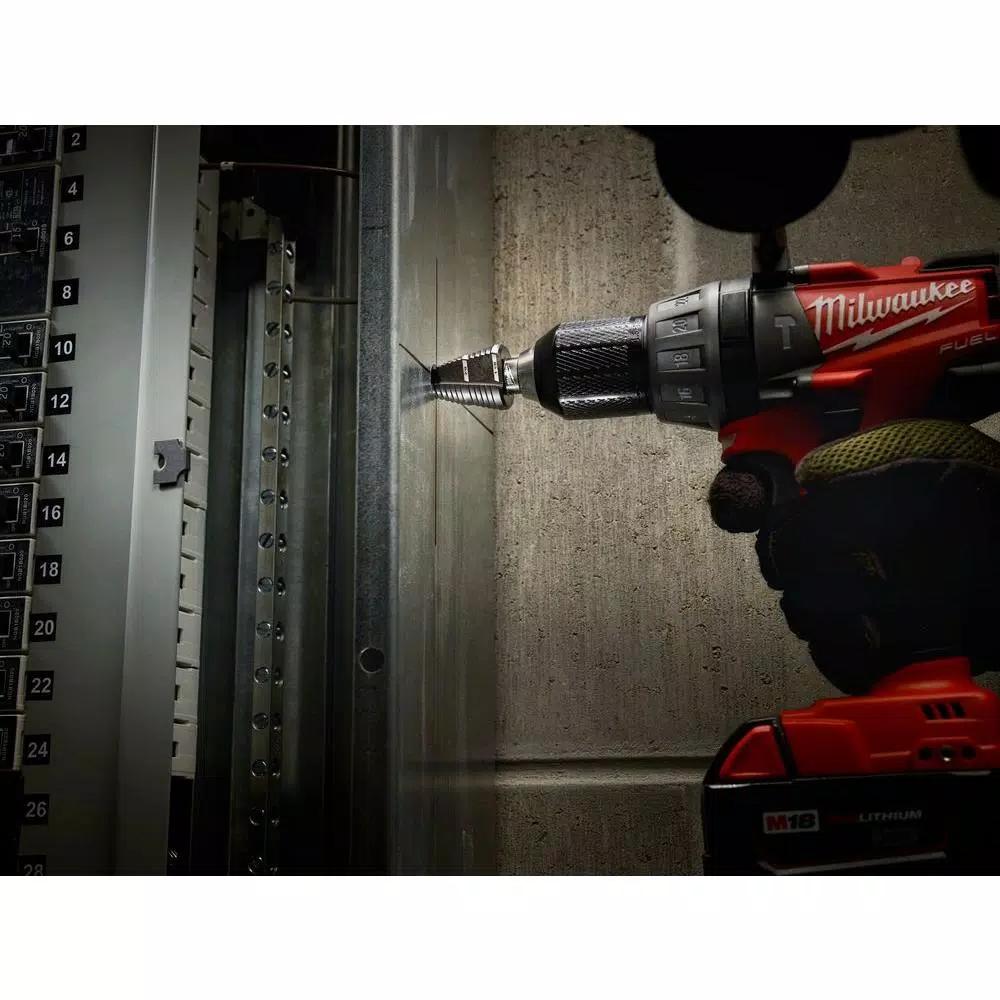 Milwaukee 21-Piece Black Oxide Step Drill Bit and Cobalt Twist Drill Bit Set