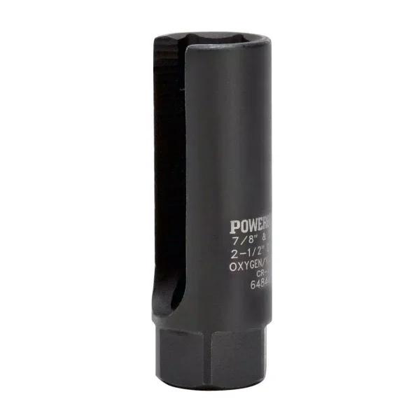 Alltrade 7/8 in. (22 mm) Oxygen Sensor Socket, 1/2 in. Drive, Deep Profile