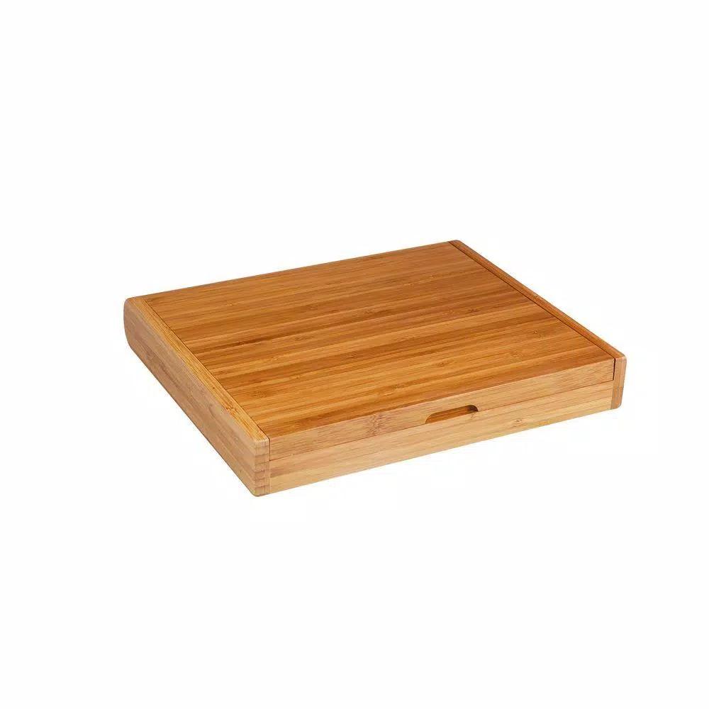 Legacy Picnic Time Soiree Folding Bamboo Cheese Board and Gourmet Tool Set