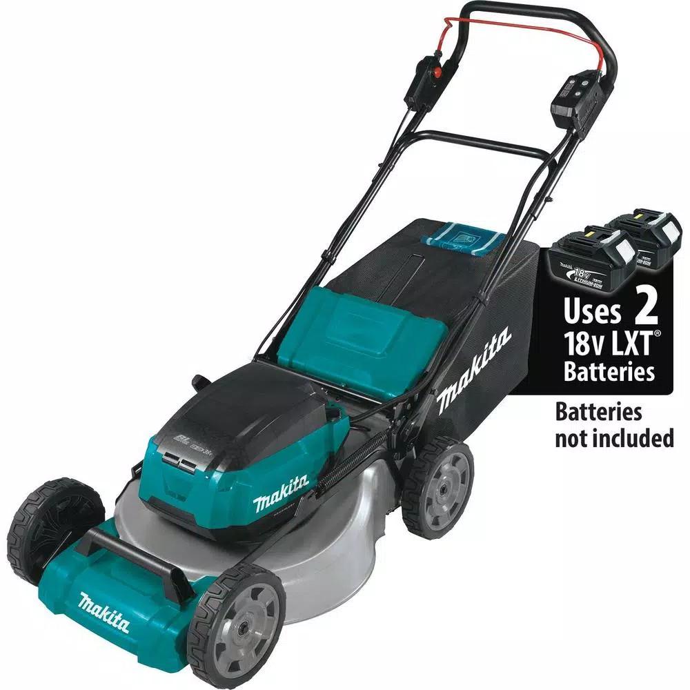 Makita 21 in. 18V X2 (36V) LXT Brushless Cordless Walk Behind Push Lawn Mower, Tool-Only