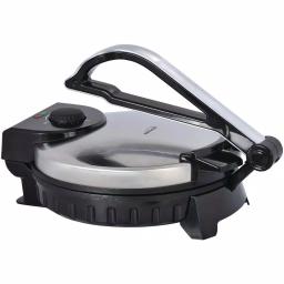 Brentwood Appliances TS-128 10 in. Nonstick Electric Tortilla Maker, Stainless Steel thumbnail 1