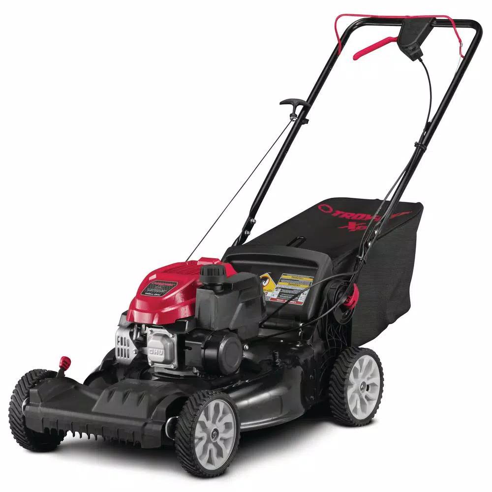 Troy-Bilt 21 in. 149 cc Gas Self-Propelled Lawn Mower with SpaceSavr Vertical Storage