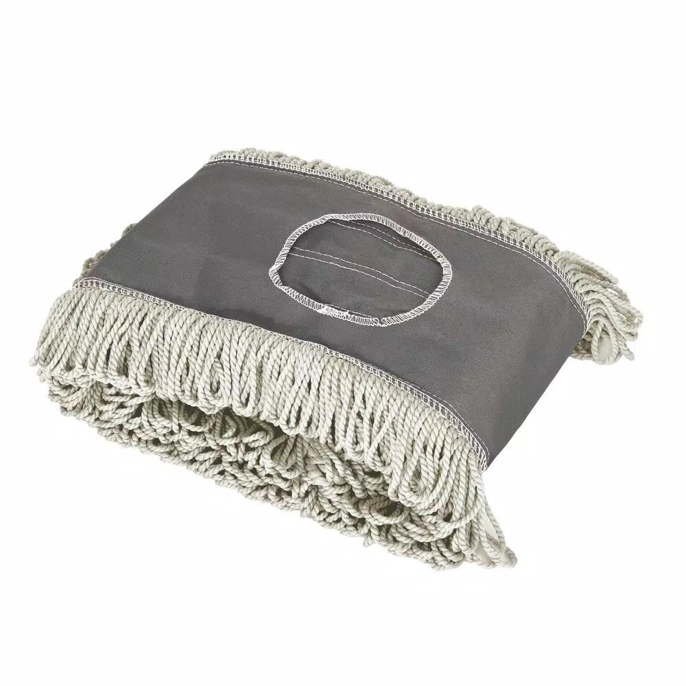 Alpine Industries 36 in. Cotton Dust Dry Mop Replacement Heads, 2-Pack