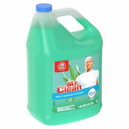 Mr. Clean Multi-Surface Liquid Cleaner with Febreze Meadows and Rain, 1 Gallon thumbnail 2