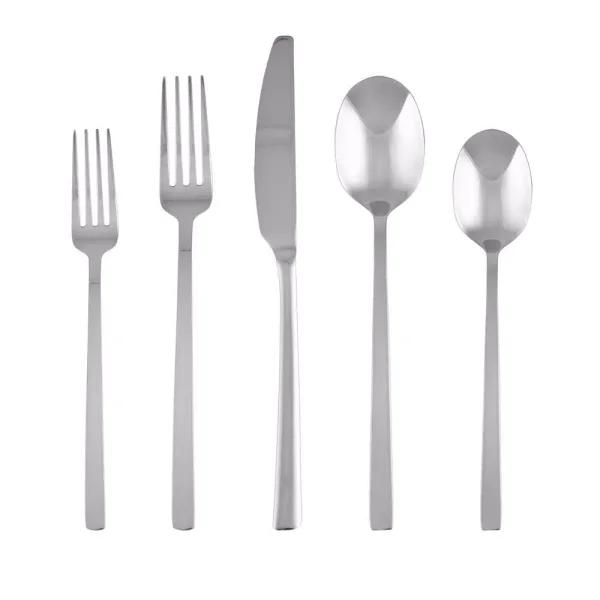 Cambridge Silversmiths Beacon Mirror 45-Piece Flatware Set, Service for 8, 18/0 Stainless Steel