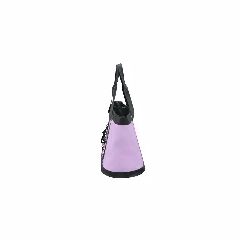 Camp-Zero Premium Carry-All Tote Bag - Lavender and Grey Soft-Side Cooler