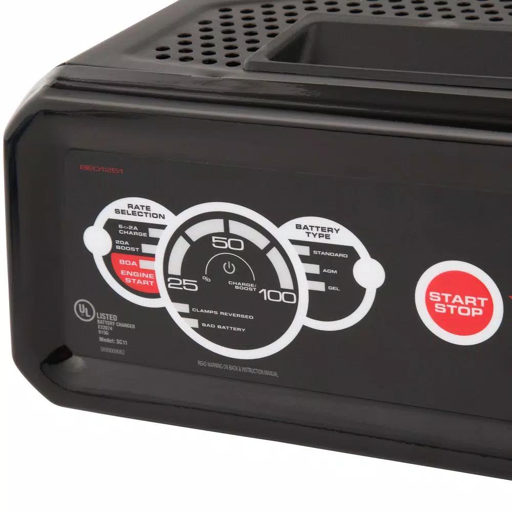 Schumacher SC1389 15 Amp 12V 3-Bank On-Board Marine Sequential Battery Charger