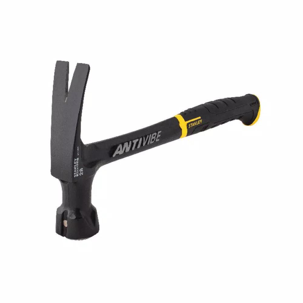 Stanley FatMax 28oz. 16 in. AntiVibe Rip Framing Hammer with Rubber Grip and Magnetic Nail Start