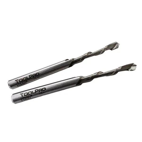 ToolPro 3/16 in. Spiral Cutout Bit 2-Pack