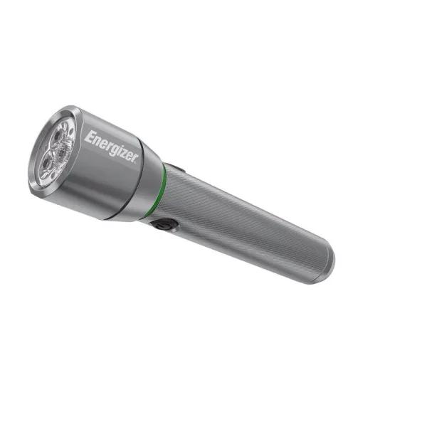 Energizer Vision HD Metal Rechargeable LED Flashlight, 1000 Lumens, USB Power Bank Function