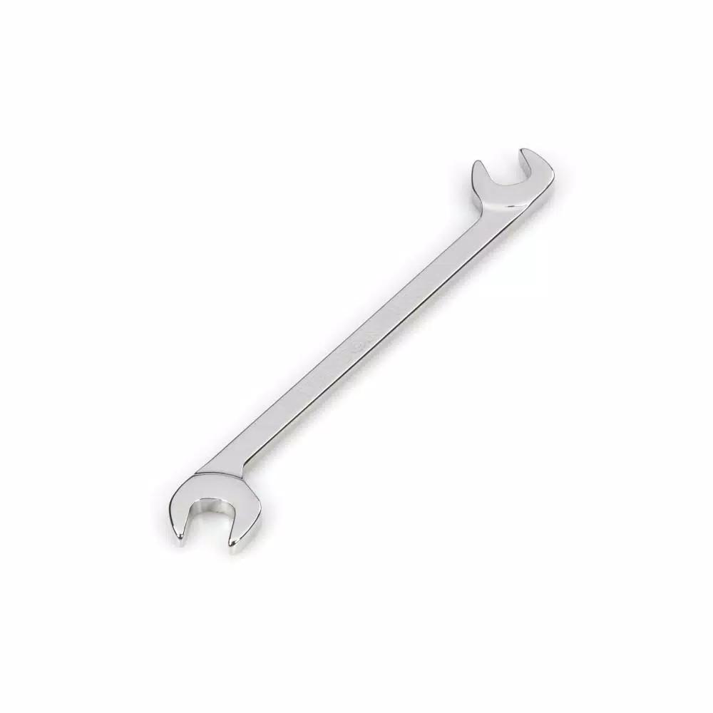TEKTON 11/32 in. Angle Head Open End Wrench, 60° Offset