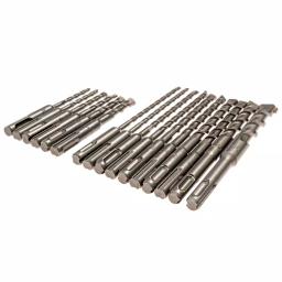 Kateya Carbide Tipped SDS Plus Masonry Drill Bit Set, 16-Piece thumbnail 3