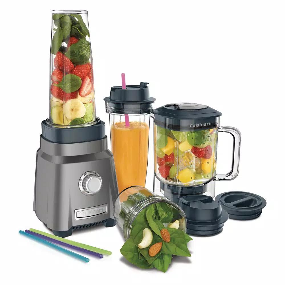 Cuisinart Hurricane 32 oz. Compact Juicing Blender, 3-Speed Brushed Chrome