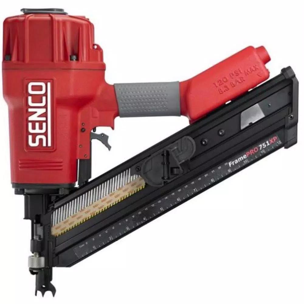 Senco FramePro 751XP 34-Degree Paper-Collated Framing Nailer, 2 to 3-1/2 in.