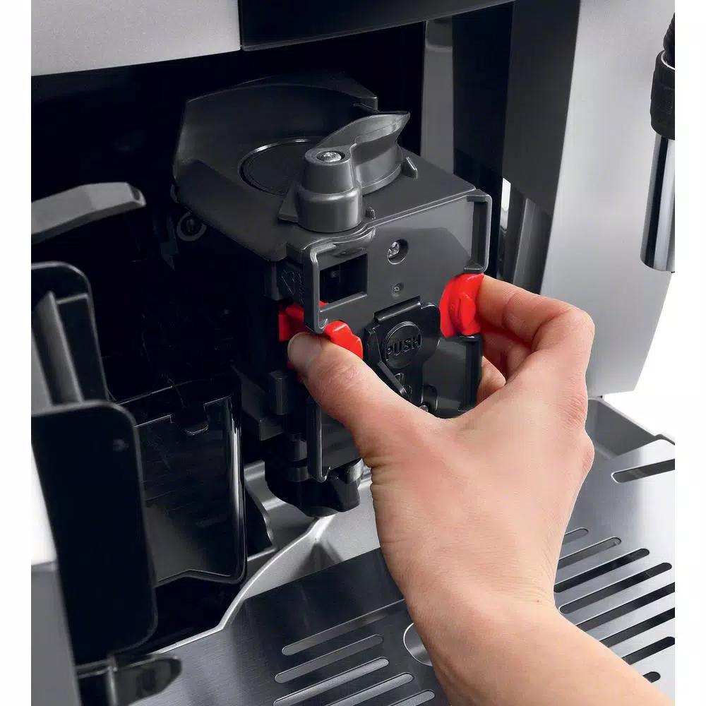 DeLonghi De'Longhi Magnifica Fully Automatic Espresso Machine with Manual Cappuccino Maker, Stainless Steel