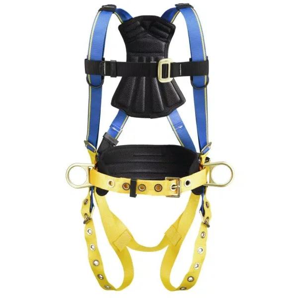 Werner Blue Armor 1000 Construction Harness with 3 D-Rings, XXL, Blue