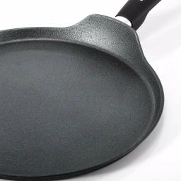 KOCH SYSTEME CS CS KOCHSYSTEME Munster 11 in. Black Forged Aluminum Nonstick Crepe Pan thumbnail 2