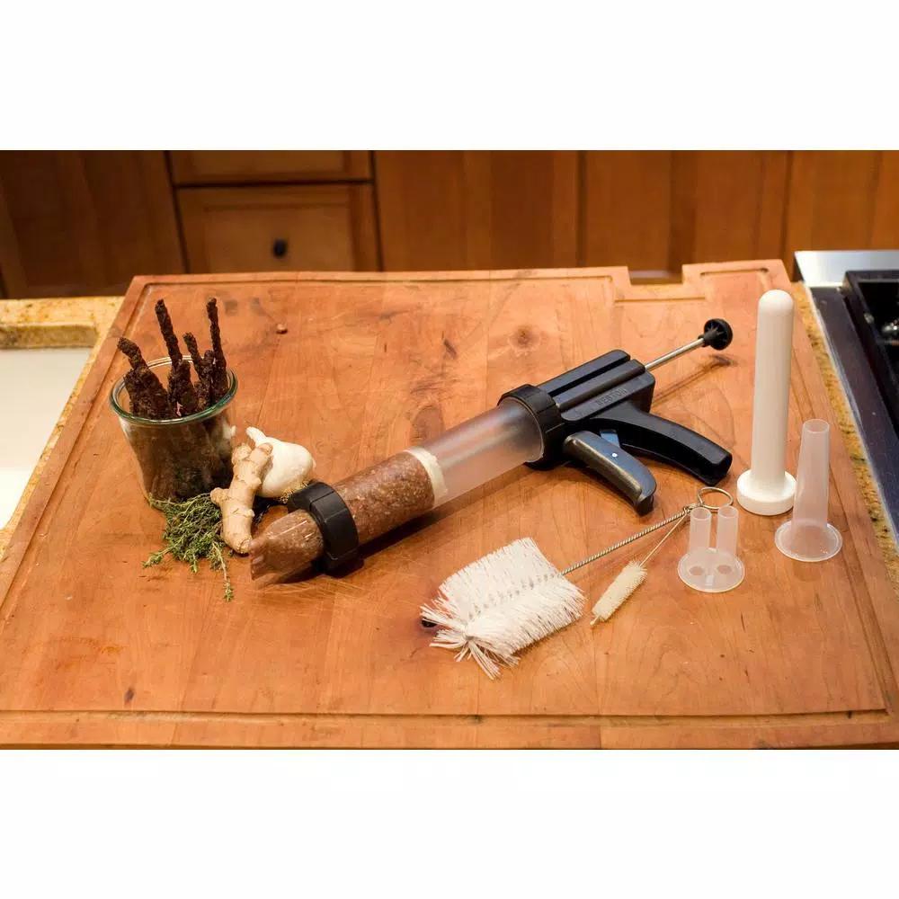 Weston Jerky Gun Junior Homemade Jerky, Snack Stick, and Sausage Maker Kit