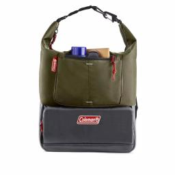 Coleman 4.5QT Convertible Can-Dispensing Backpack Cooler with Reusable Ice Packs, Olive thumbnail 5