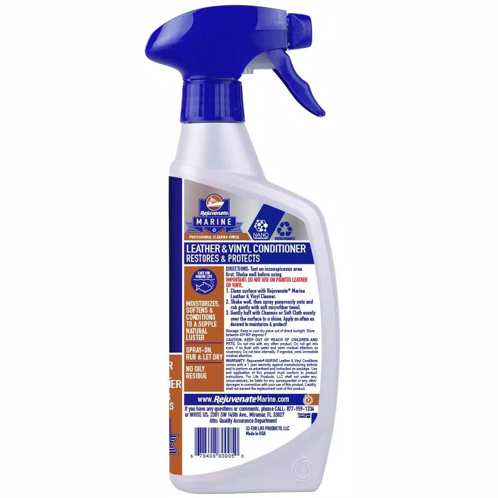 Rejuvenate Marine Leather and Vinyl Conditioner, 16 oz.