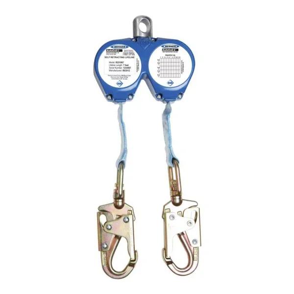 Werner AutoCoil 2 7 ft. Web Self Retracting Lifeline with Aluminum Housing