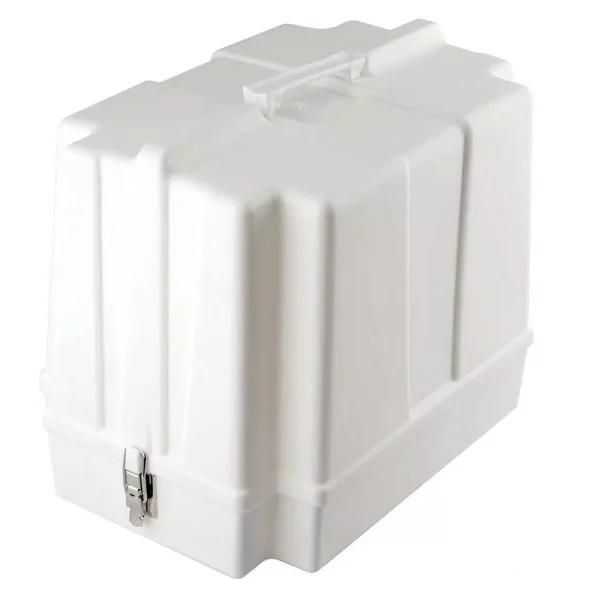 Brother 5300 Universal Hard Shell Carrying Case for Free Arm Sewing Machines and Sergers, White