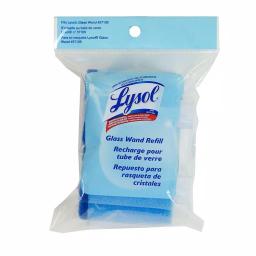 Lysol Glass Wand Sponge Refills, 2-Pack, Antimicrobial Scouring Pads thumbnail 2