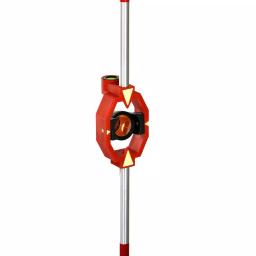 AdirPro Leica Style GMP111 Mini Prism with Holder and 4-Section Pole thumbnail 2