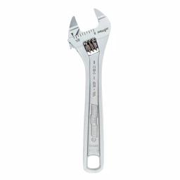 Channellock 804S 4 in. Slim Jaw Chrome Adjustable Wrench thumbnail 1