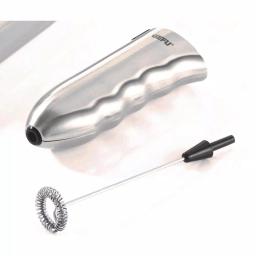 GEFU Stainless Steel Handheld Milk Frother, 16,000 RPM Battery Powered Whisk thumbnail 2