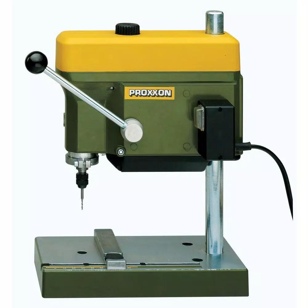 Proxxon TBM 115 Bench Drill Press with 6 Steel Collets