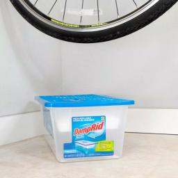 DampRid 5 lb. Refillable Moisture Absorber, Fragrance Free Dehumidifier & Odor Eliminator thumbnail 7