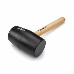 TEKTON 32 oz. Rubber Mallet with Wood Handle thumbnail 2