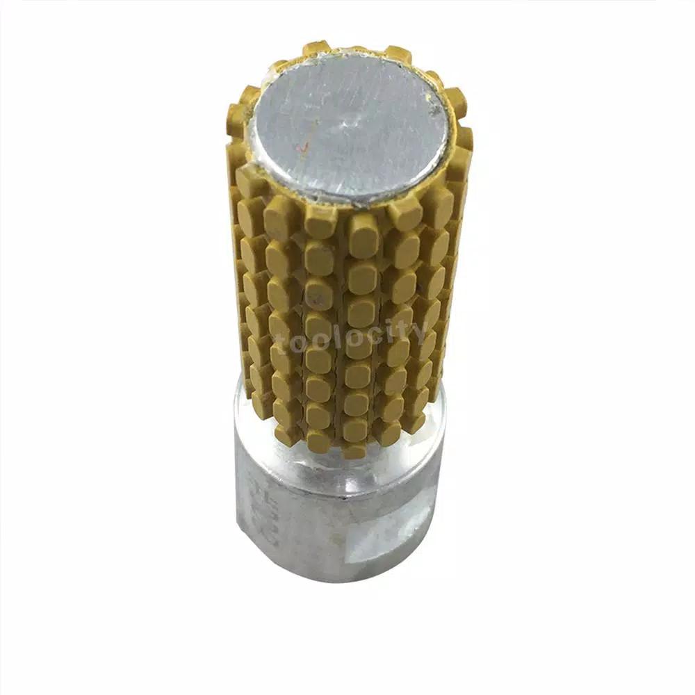 Toolocity 1 in. Wet Diamond Polishing Drum Wheel, 800 Grit, 5/8-11 Thread
