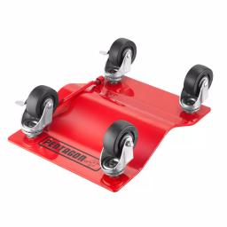 Pentagon Tool Premium Steel Car Tire Dolly 2-Pack, 3000 lb Capacity Wheel Skates thumbnail 4