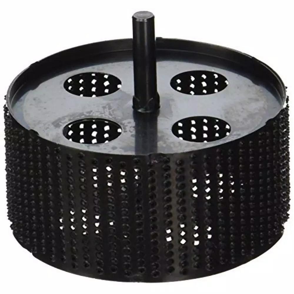 Eazypower 3 in. Rotary Drum Rasp, 1/4 in. Shank, Alloy Steel Grinding Bit