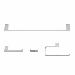 Italia Palermo 4-Piece Polished Chrome Bath Hardware Set by Italia thumbnail 1