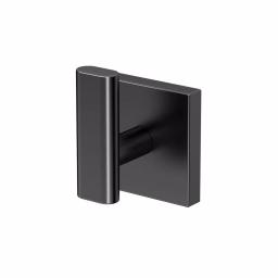 Gatco Elevate Robe Hook, Matte Black, Modern Minimalist Metal thumbnail 1