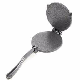 Alpha Living 7.5 in. Heavy Duty Cast Iron Tortilla Press thumbnail 3