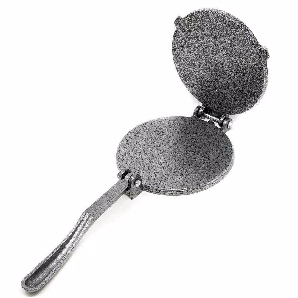 Alpha Living 7.5 in. Heavy Duty Cast Iron Tortilla Press