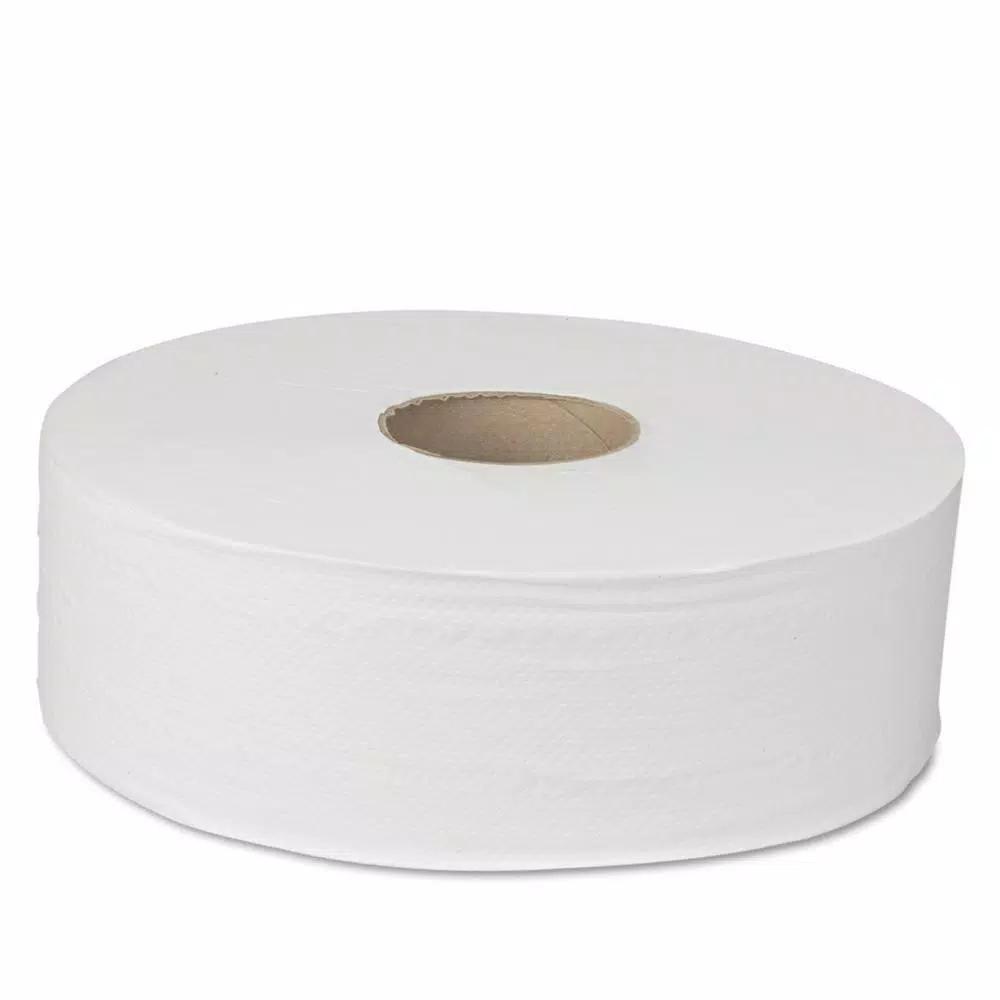 Boardwalk JRT Jumbo 2-Ply White Bath Tissue, 2,000 ft. per Roll (6 Rolls per Carton)