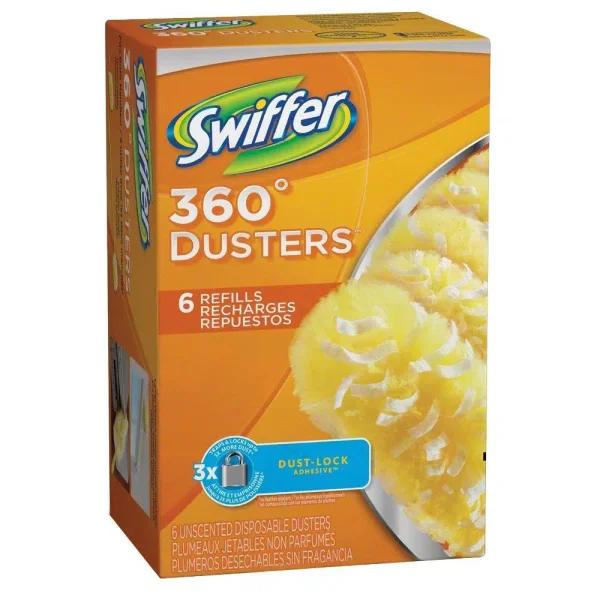 Swiffer 360 Degree Duster Unscented Disposable Refills, 6-Pack
