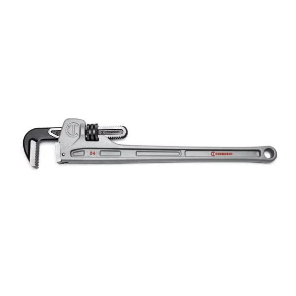 Crescent 24 in. Aluminum Pipe Wrench with K-9 Jaw Teeth