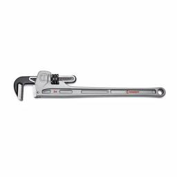 Crescent 24 in. Aluminum Pipe Wrench with K-9 Jaw Teeth thumbnail 1